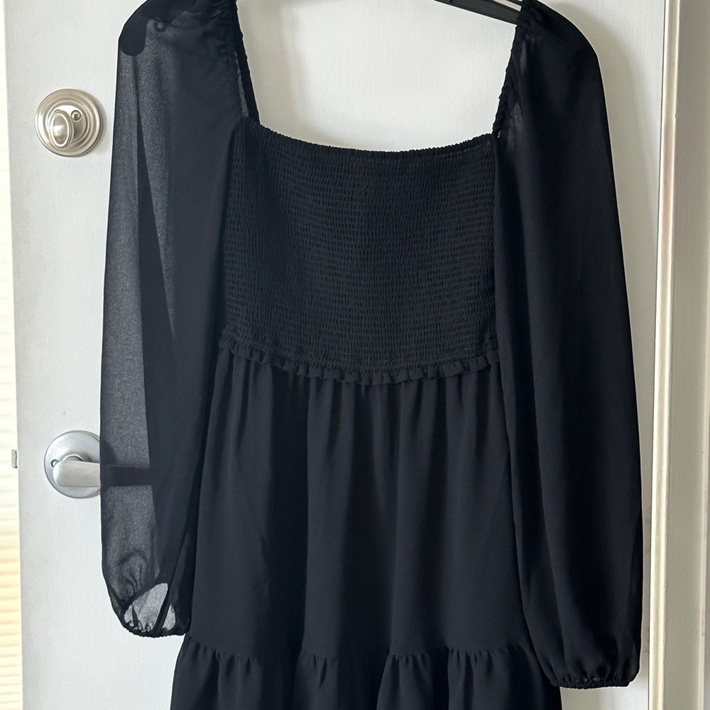 Aritzia Black Dress Wilfred Collection